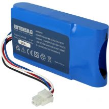 Extensilo - Battery compatible with Yard Force Mowbest 805 Lawnmower (2500mAh, 18 v, Li-Ion)