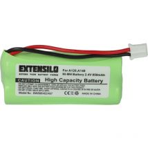EXTENSILO Replacement Battery compatible with Siemens Gigaset AL110 Trio, AL140, AL14, AL145, AL145 DUO Wireless Landline Phone (850mAh, 2.4 V, NiMH)