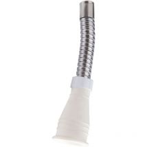 Comptoir De Picardie - Rociador Aireador Universal Conector de Caucho Tubo Acero Inox quick plomberie - cromado blanco