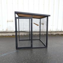 Animal Valley - Extension Parc Grillagé Poulailler Padoue Châssis Acier Toit Shingle