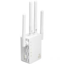 Gotrays - Extension WiFi, intensificateur de signal WiFi double bande 5G 1200 Mbps le plus rapide, adapté aux familles, l'extension à distance couvre