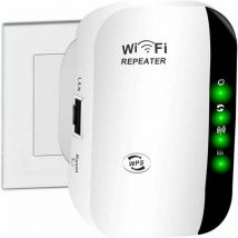 Soleil - Amplificador WiFi, amplificador de internet inalámbrico 2.4G para el hogar, extensor de rango Wi-Fi Super Boost de 300 Mbps, repetidor