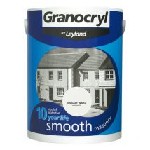 Leyland - Granocryl Smooth Exterior Masonry Paint - 2.5L - Brilliant White