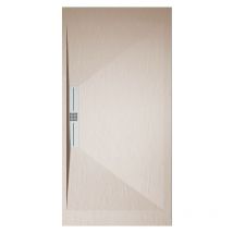 Extra flache Duschwanne edis in Schieferoptik beige 70x120 cm
