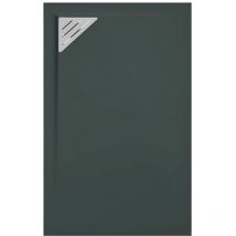 Mineralguss-duschwanne Extra Flach Trinity In Anthrazit 70x180 Cm Ablauf Linksbündig