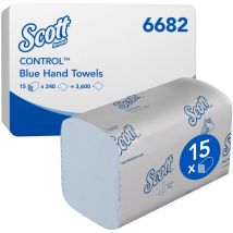 Scott - Control Blue Folded Paper Hand Towels - 15 packs