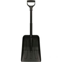 Kotarbau - Extra-Klick-Auto-Schneeschieber mit Aluminiumstiel