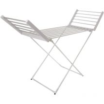 Groundlevel - Extra Large Winged Freestanding Heated Clothes Airer with Cover