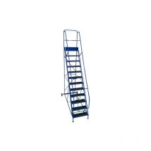 Bps Access Solutions - Extra Wide Industrial Mobile Step, Colour Blue (ral : 5005), Size 3 Step