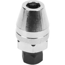 Extracteur de Boulons Cassés Extracteur 3/8 Po Cassés Universel en Alliage D'acier pour Goujons Arrondis de 1/4 Po à 1/2 Po