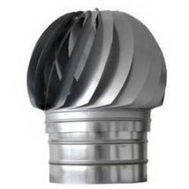Extracteur de fumée à base ronde galvanisée