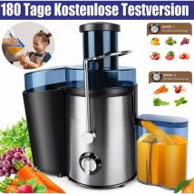 Extracteur de jus professionnel Cuisine Extracteur de jus électrique Acier inoxydable Presse 500ML Presse à fruits
