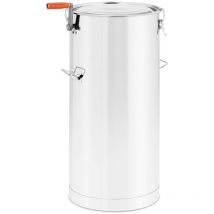 Extracteur de miel centrifugeuse manuel tangentiel inox 2 cadres