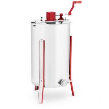 Extracteur de Miel Manuel 3 Cadres Centrifugeuse Inox Avec Robinet Apiculture