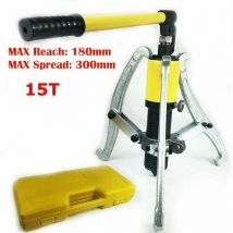 Gojoy - Extracteur de moyeu de roue hydraulique 15T 300 mm - Extracteur de roulement - Extracteur hydraulique - Kit d'outils pour garage