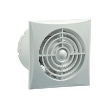 Extracteur mural extra plat, silencieux, 100 mm standard 102 m3 par heure