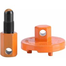 Keyoung – Extracteur d'embrayage universel pour tronçonneuse – Butée de piston – Longueur, Nombre de maillon(s), nombre de pouces