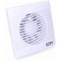 EDM - Extractor de aire, 15W, Ø10cm, con temporizador 85761