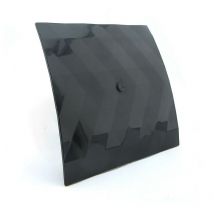 Dospel - Extractor de baño Black & White Ø100 Blanco / Negro Negro Blanco / Negro Negro