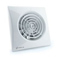 Unelvent - Extractor de baño con temporizador s&p Silent-100 crz - Blanco