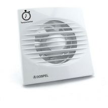 Dospel - Extractor de baño rico temporizado Blanco Ø120 Blanco Ø120