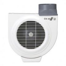 Soler & Palau CK-50 - extractores (Duct, Cocina, Color blanco, 480 m³/h, 1050 rpm, 52 Db)