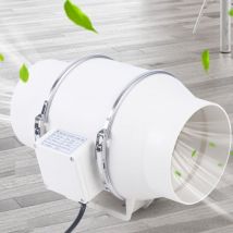 Extractor tubular 150 mm 220 vac 540 m3/h ventilador blanco
