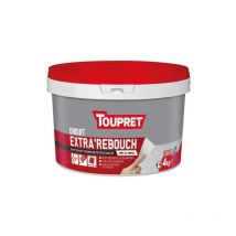 Toupret - Pasta de relleno para interiores, 4 kg, blanca