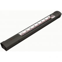 Heatflare Carbon Dunkelgrau Infrarotstrahler 1600 W Mit Elsner Steuerungssystem Heizstra - Extremeline