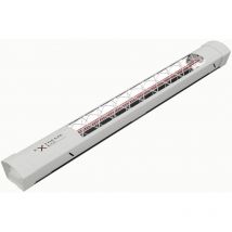 Extremeline - HeatFlare carbon Edelstahl Infrarotstrahler 1600 w mit ExRemote 2.0 Steuerung Heizstrahl