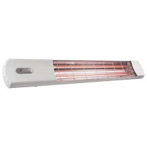 Extremeline - Heatshine Weiß Carbon Infrarotstrahler 2700 W Mit Ble Steuerungssystem Heizstrahler