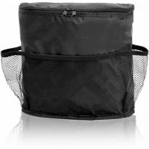 Eyepower - Sac de Rangement Isotherme 25x26x12cm à accrocher au siège-auto Noir