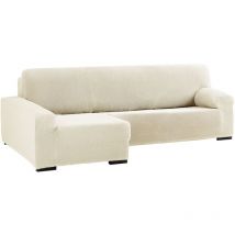 Eysa Italia Cora Penisola Bielastico Sinistra Vista Frontale, Poliestere-Cotone, Greggio, 39x35x19 cm