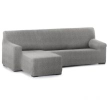 Bezug Für Chaiselongue Mit Kurzem Arm Links Eysa Roc Hellgrau 120 X 120 X 360 Cm