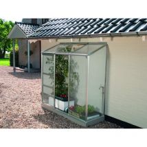 Digiplastics - Gewächshaus Vitavia Ida 1300, Aluminium eloxiert und Polycarbonat 4 mm, 69x193 H182cm,von Ezooza