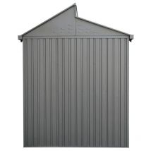 Ezooza - Haus aus Aluminium 8'x6' Duramax 263 x 182 x 230,5 cm Farbe Grau, von