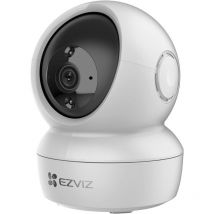 H6C Telecamera Wi-Fi Interno versione pro, 4mp, otturatore per la privacy, Rotazione a 360∞, Visione Notturna, Tracciamento del Movimento e Audio