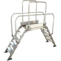 Leiternüberstieg - Podest de 90x53cm - Maximale Arbeitshöhe 3.11m - DIVA4/90
