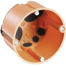 F-tronic - Boîte de montage pour cloison creuse 7360028 coupe-vent (ø x p) 68 mm x 47 mm jeu de 25