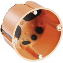 Boîte De Montage Pour Cloison Creuse F-tronic 7360028 Coupe-vent (ø X P) 68 Mm X 47 Mm Jeu De 25