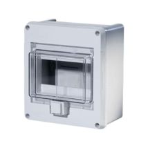 F-tronic - Coffret Étanche 1 Rangée Jusqu'à 6 Modules