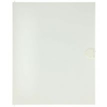 F-Tronic Porte pour coffret en sailie 2 rangées Vision plastique blanc