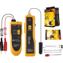 Paryou - F02 Erdkabel-Ortungsgerät, F02-Draht-Tracker zum Auffinden von Drähten, Kabeltester für Hundezäune, bis zu 2–3 Fuß tief und 1000 Fuß lang