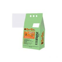 F15 setastuc 0-6 Stucco cementizio Idrorepellente fughe pavimento parete kg.5 Cercol 47 Alluminio