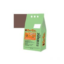 F15 setastuc 0-6 Stucco cementizio Idrorepellente fughe pavimento parete kg.5 Cercol 65 Testa di Moro