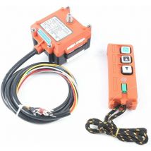 Senderpick - F21-2S Industriesteuersende 3 Tasten Drahtlose Funkfernbedienung Für Telecrane Industrieller Krane 1.3m