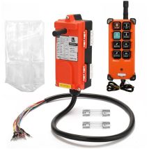 F21-e1b Dc12-72v Interrupteur De Commande À Distance Industriel Palan Grue Contrôle Ascenseur Télécommande Un Envoyer Un Recevoir