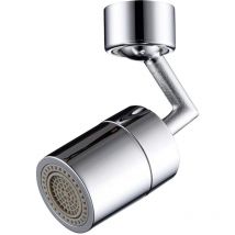 F22x1 Aérateur Deux Fonctions 360deg Laiton Chromé Robinet Économiseur D'eau