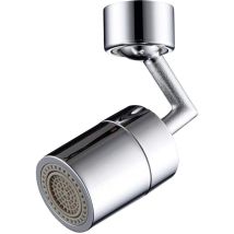 F22x1 Aérateur Deux Fonctions 360deg Laiton Chromé Robinet Économiseur D'Eau