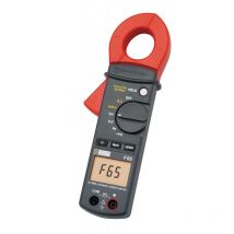 Chauvin Arnoux - Pinza amperometrica autorange amra F65 cat iii 600V - Funzioni: tensione dc, tensione ac, corrente ac, true rms, resistenza, prova